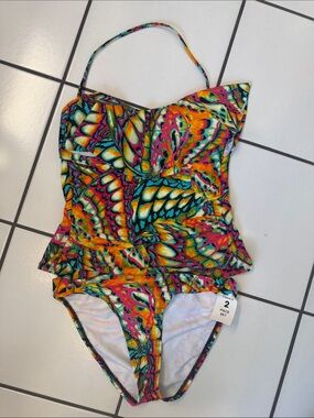 Daniel Cremieux women’s Multicolor Tankini  Swimsuit